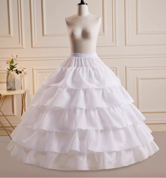 Full Ball Gown Petticoat with Tiers 1003