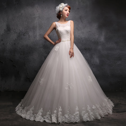 Ball Gown Lace Wedding Dress RR250